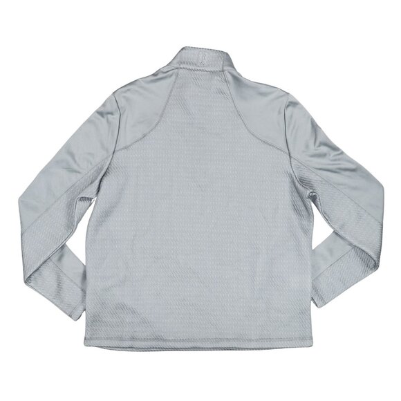 PGA Tour Thermal Stretch Textured 1/4 Zip Golf Pullover Mens NWT Quarry Grey - Picture 3 of 3
